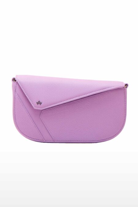 Hit Bag Grainé Violet Clair